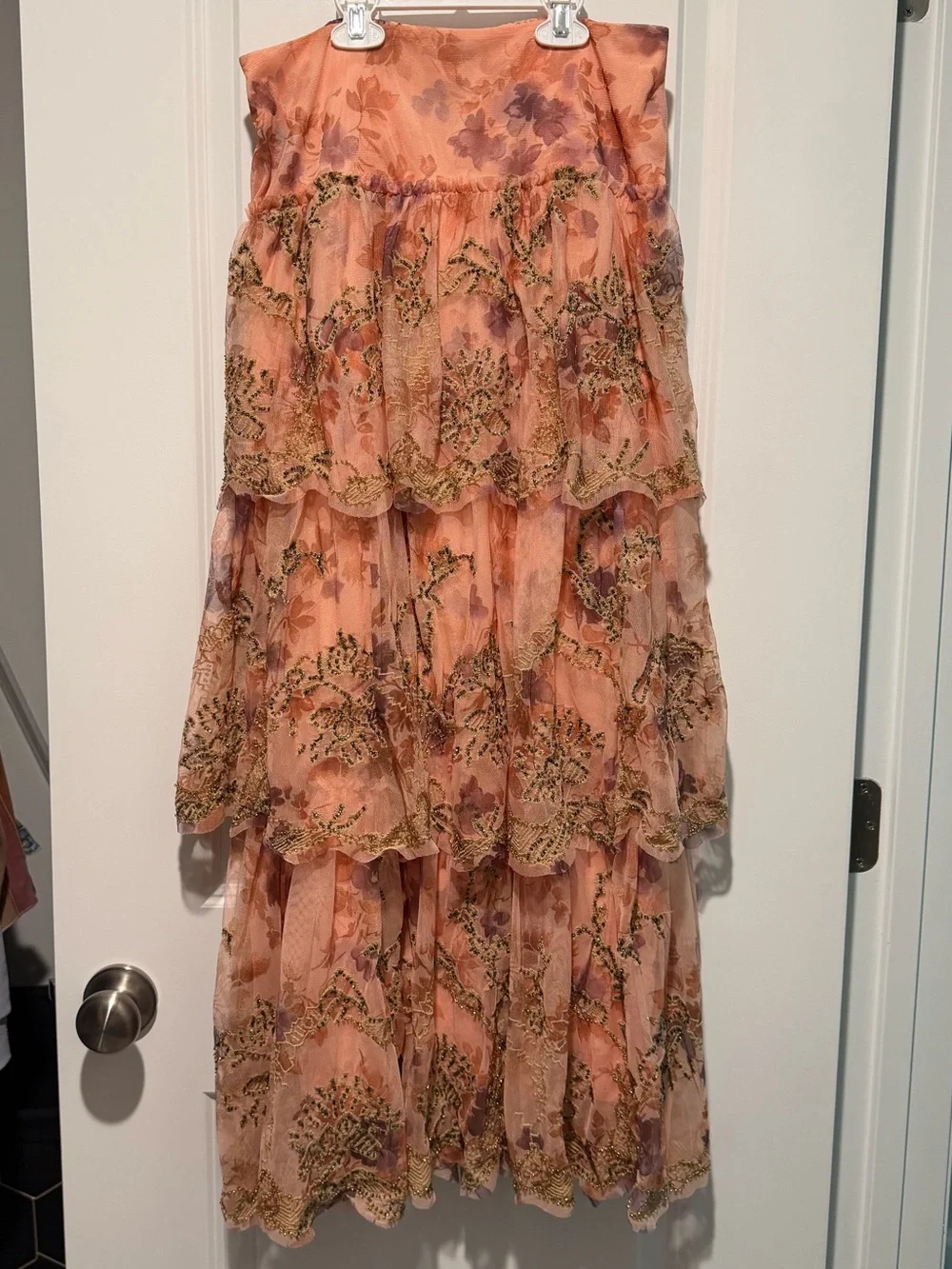 Free People Maple Glow Maxi Skirt Set